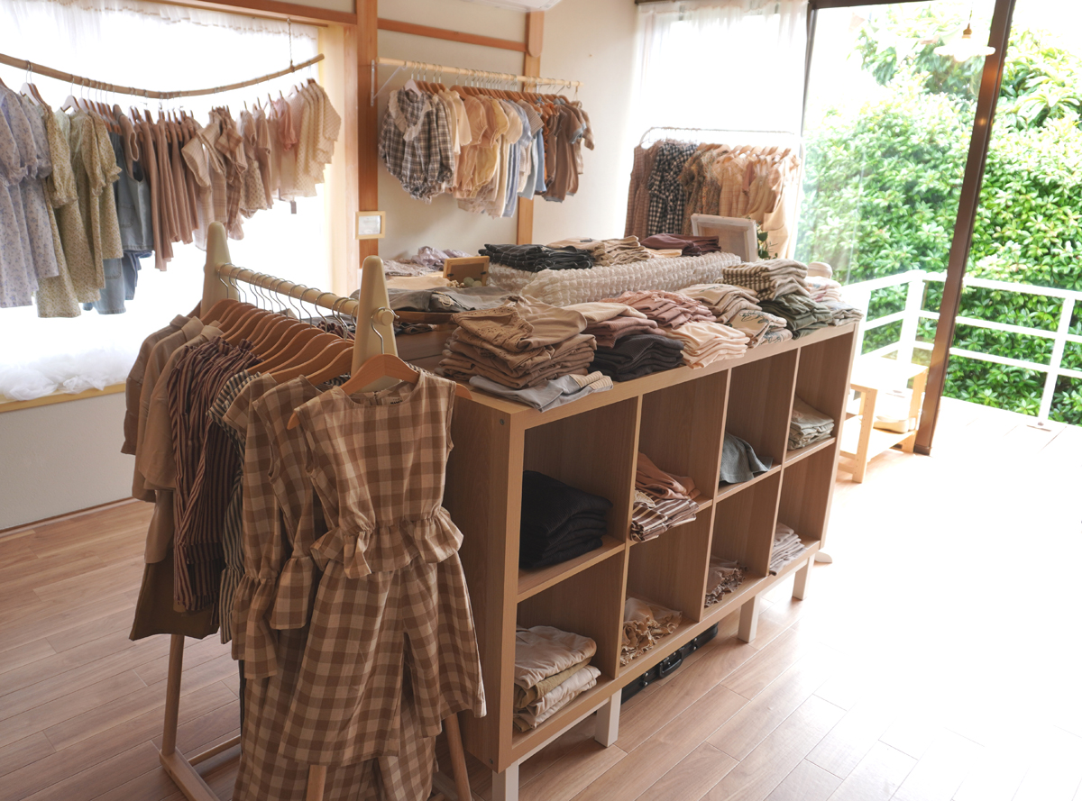 かわいらしい子ども服のセレクトショップ＜Copainmimi（コパンミミ）＞松江