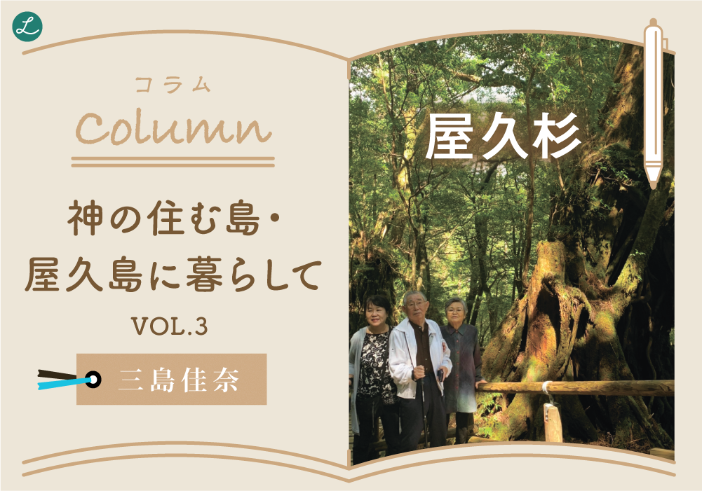 コラム◆◇◆神の住む島・屋久島に暮らして　VOL.3