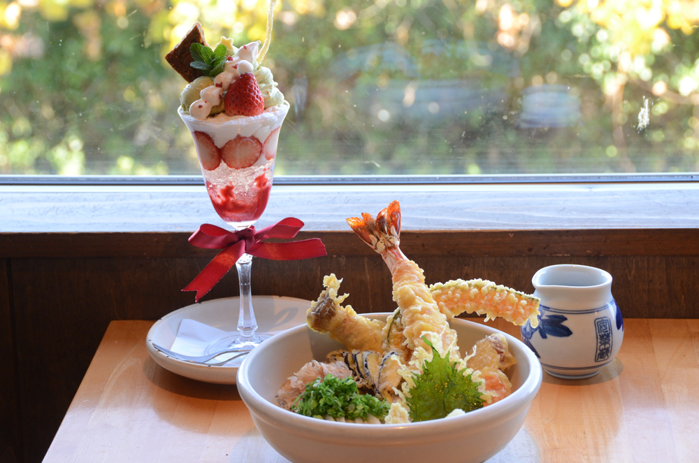 こだわり素材で作る絶品うどんやスイーツ　看板ヤギも！＜udon dining cafe安菜蔵＞松江