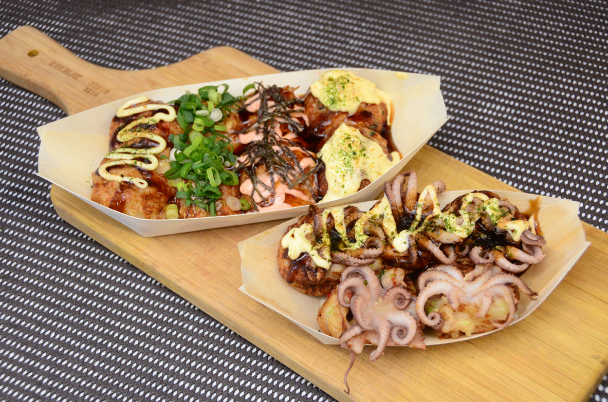 【松江市】＜タコヤキ まる＞焼きたての大玉、味付けは14種類！