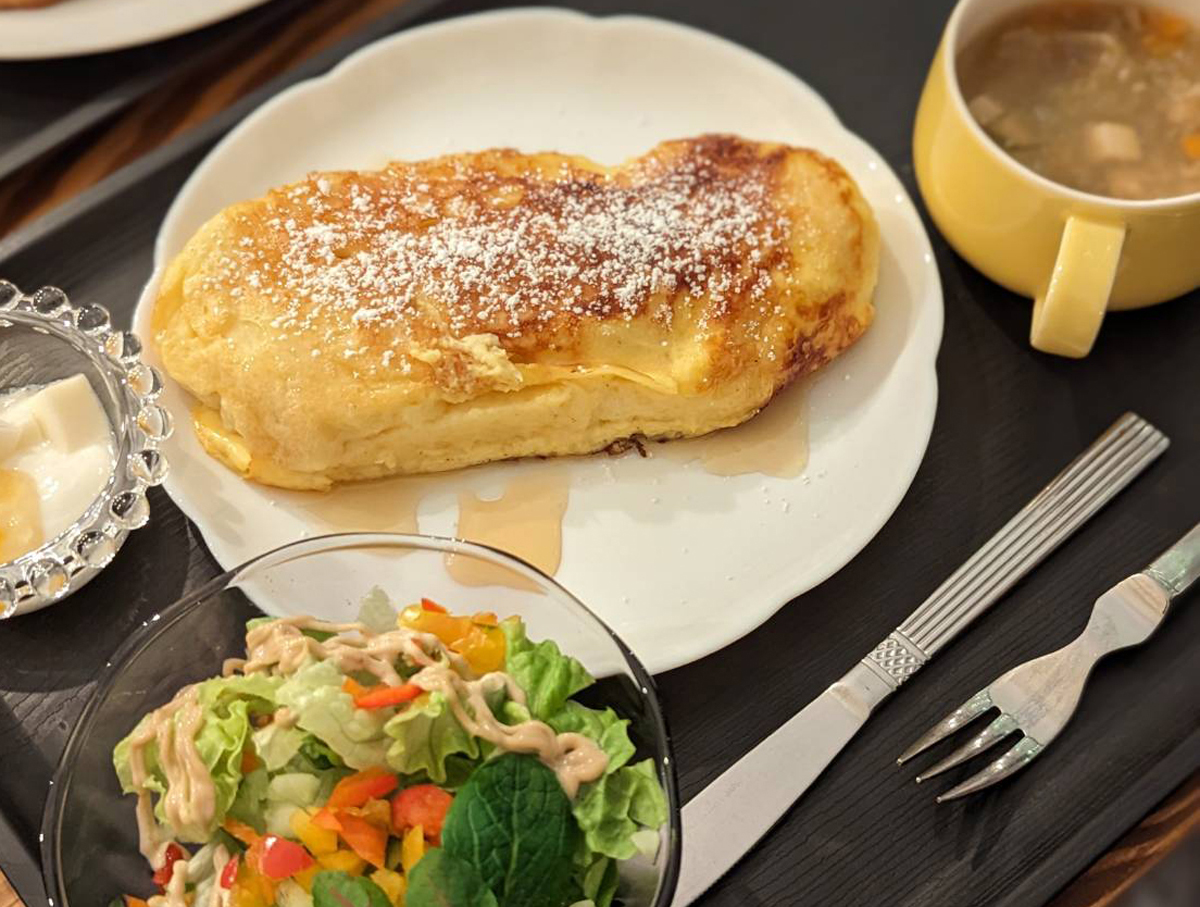 【松江市】<かふぇかなちゃん家>まるでプリン!?なフレンチトースト