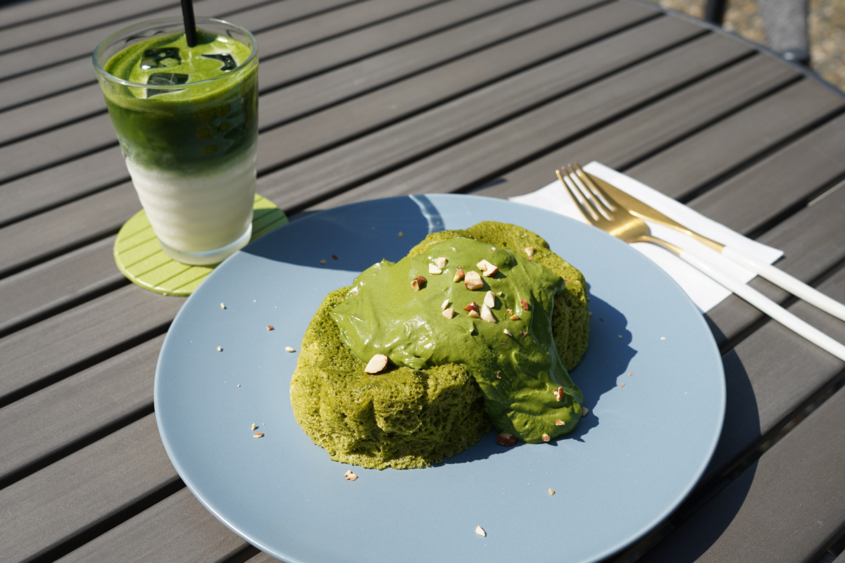 【松江市】＜Scarab ARU＞ここでしか味わえない抹茶づくしのパンケーキ