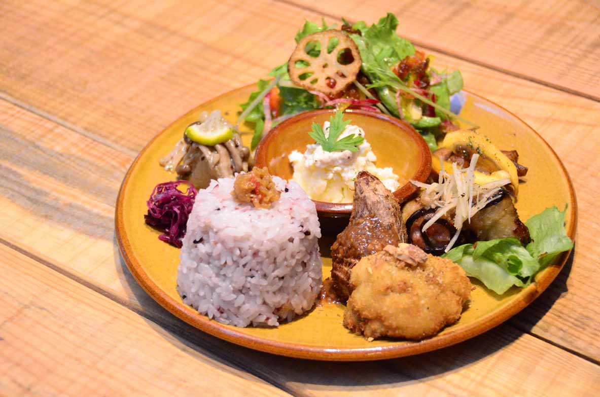 【松江市】＜薪火cafe KOTA＞薪ストーブのぬくもりと体に優しいランチ