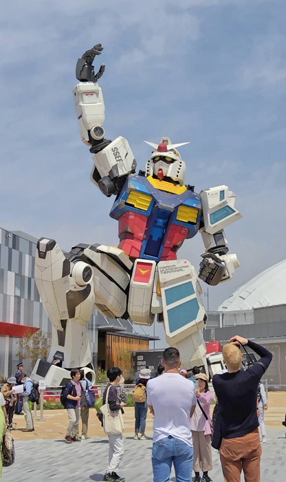 子連れ万博・ガンダム