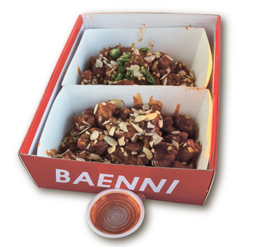 タッカンジョン（甘辛チキン）