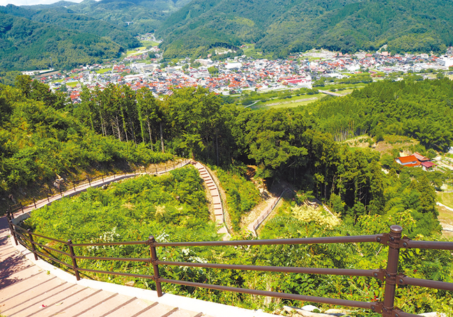 3.月山富田城 七曲り
