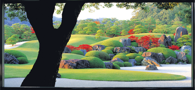 5.足立美術館　生の額絵