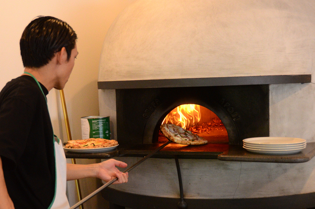 PizzeriaR焼き上がり