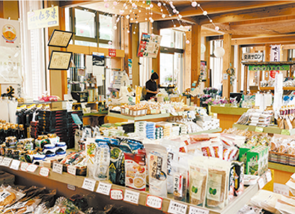R出雲横田駅特産市