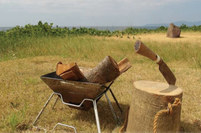 R出雲観光協会-焚き火1