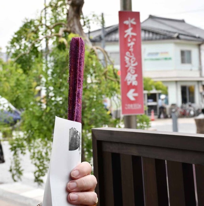 大正川カフェ・チュロス持ち歩き