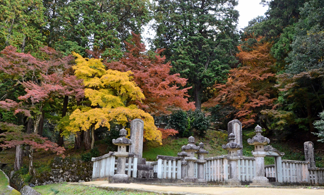 R鳥取藩主池田家墓所‖鳥取市国府町奥谷23.11.24