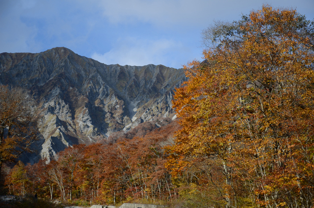 R大山の三ノ沢=鳥取県大山町大山2021.11.5