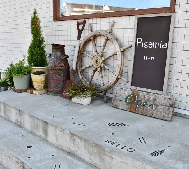 pisamia・入口