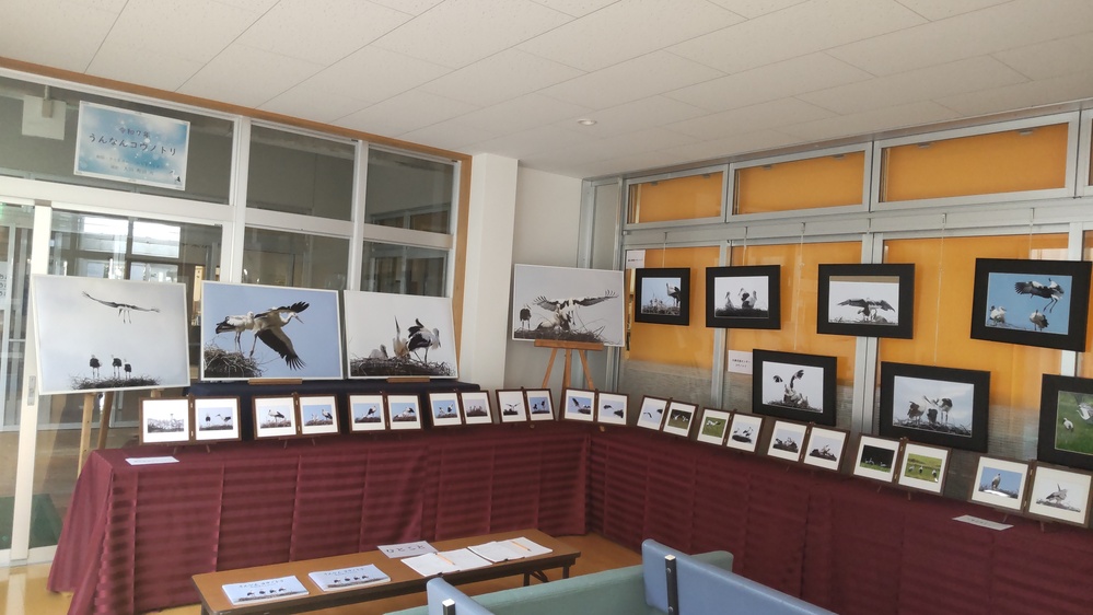『令和7年 うんなんコウノトリ』写真展
