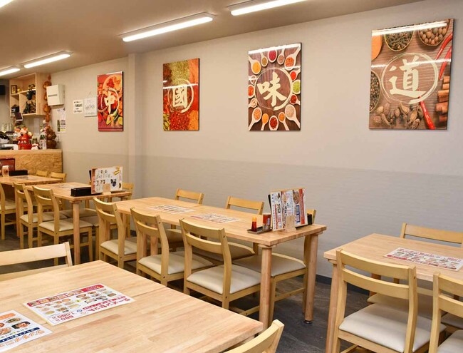 劉家飯店内観