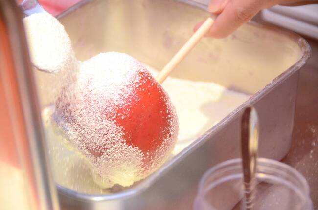 りんごのおもいお土産りんごあめパウダー