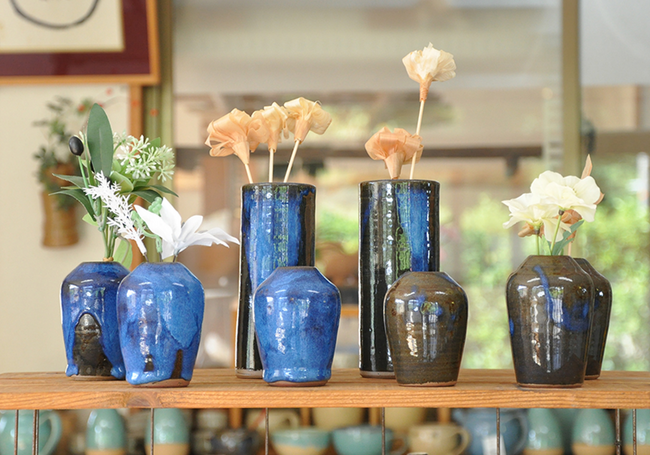 1106_雑貨・布志名焼雲善窯_花瓶