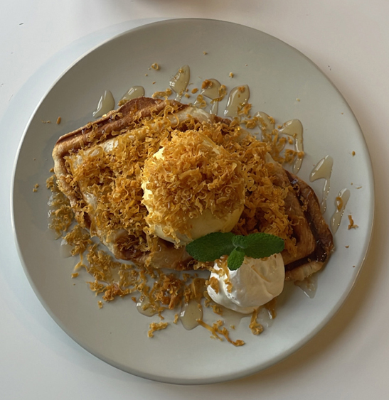 RRクロッフル(ブラウンチーズ)800円