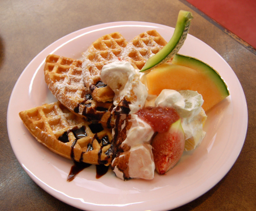 旬珈趣陶ワッフル