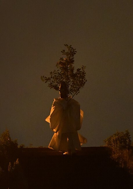 万九千神社龍神祭（神迎え）