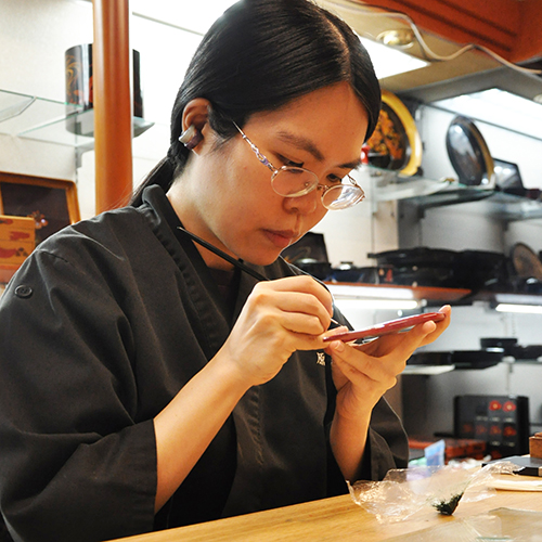 0216_創る・原えりかさん 作業風景