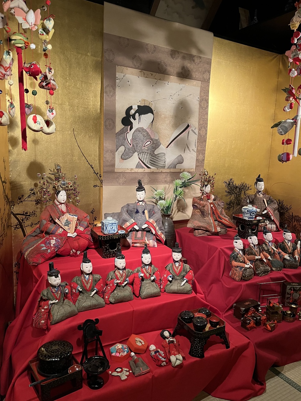 山口薬局のお雛様天神雛