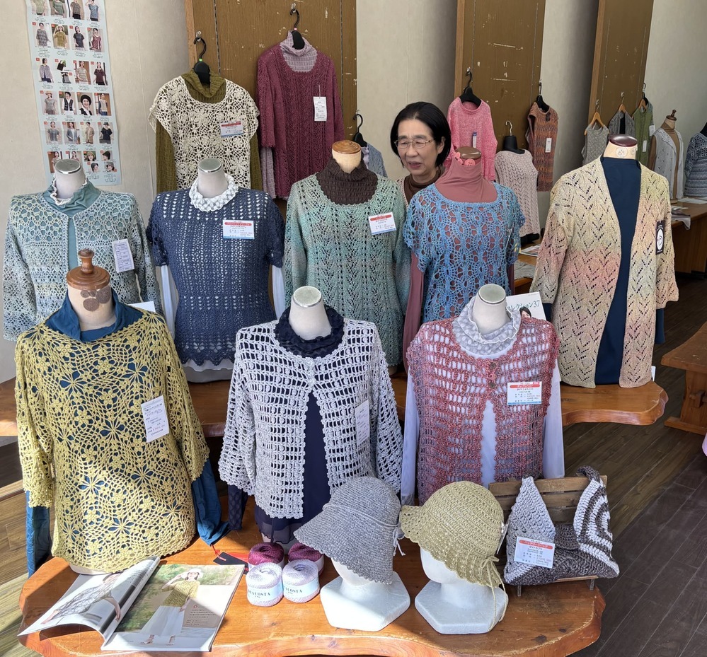 春夏糸手編み作品展示会