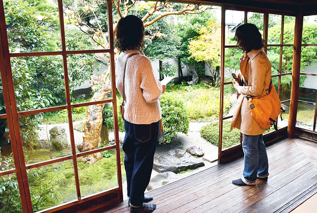 ばけバス_旧居 庭