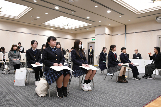 ☆島根県高校生みそ汁コンテスト表彰式1