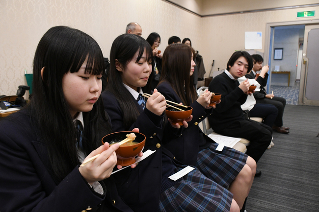 ☆島根県高校生みそ汁コンテスト表彰式6