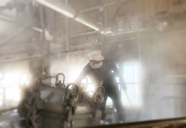 島根県高校生みそ汁コンテスト大豆蒸し