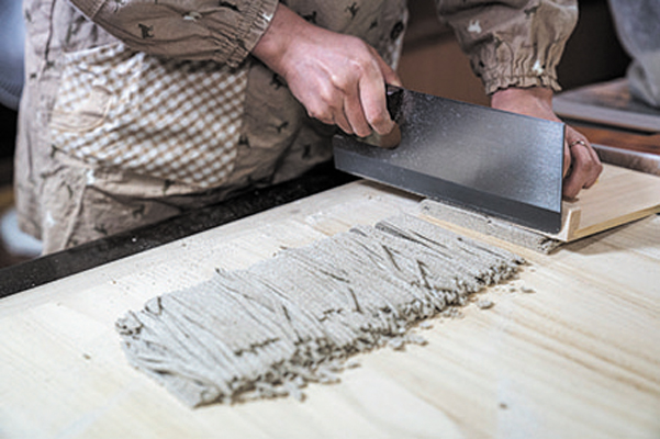 R農家でそば打ち2