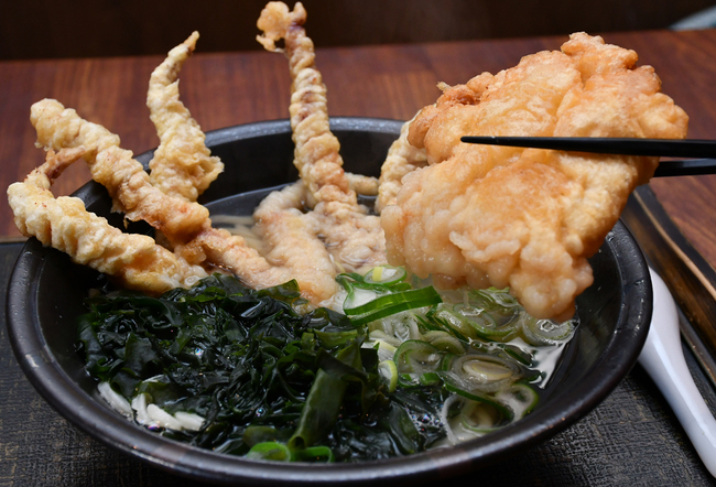 京武うどん・とり天