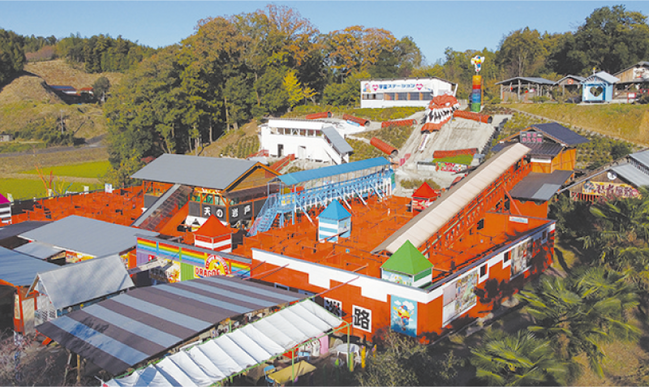 春の雲南を歩こう-巨大迷路ドラゴンメイズ2