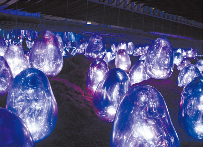 萩・石見空港で行く東京観光-チームラボ2