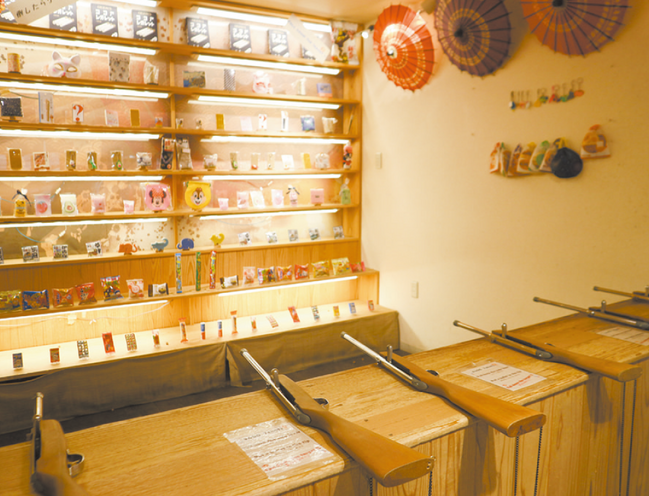 萩・石見空港で行く東京観光-射的