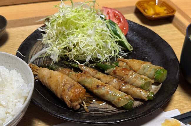 だんアスパラ巻き２