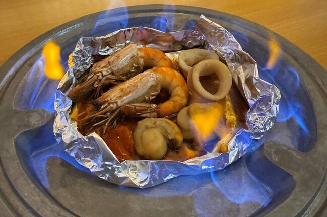 だん火山焼き３