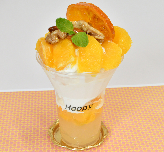 HAPPY・柑橘パフェ
