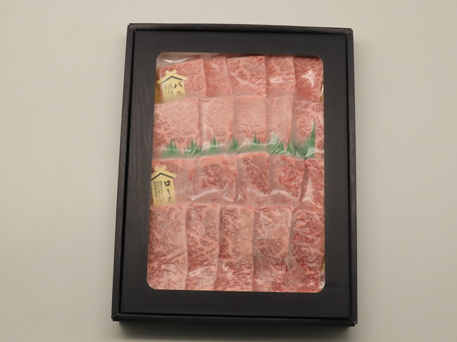 【C賞】松永牧場牛焼肉セット（ロース250ｇ、バラ250ｇ）