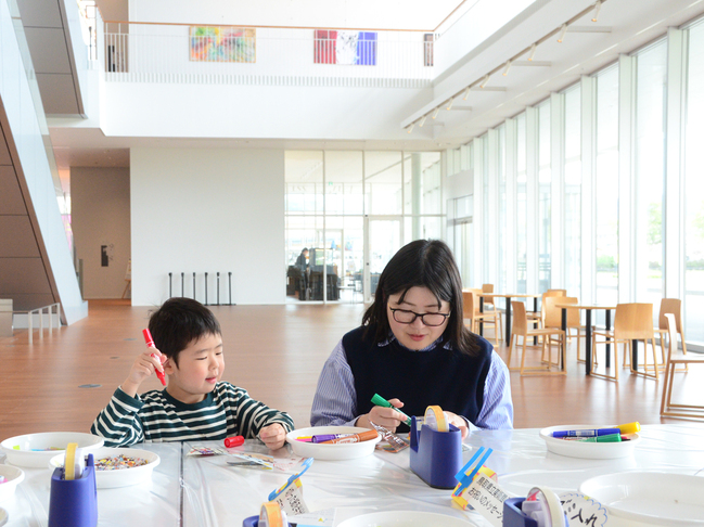 親子で倉吉・美術館