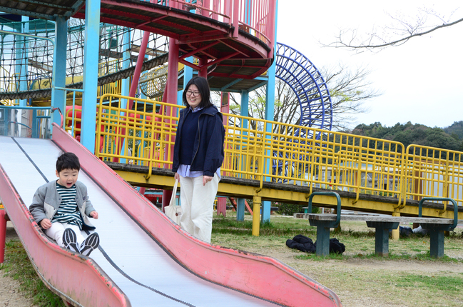 親子で倉吉・遊具１