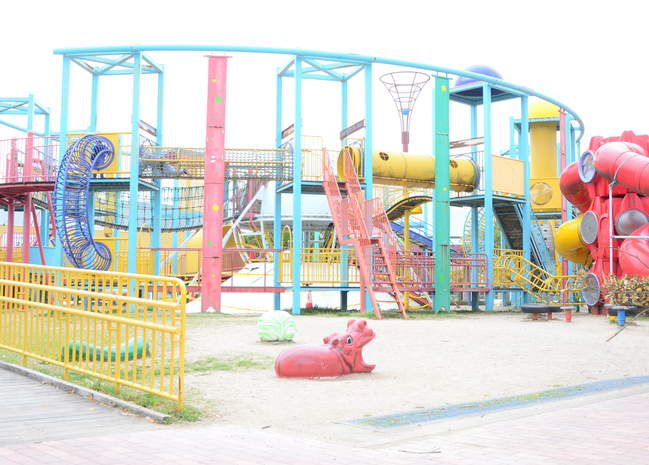 親子で倉吉・遊具５