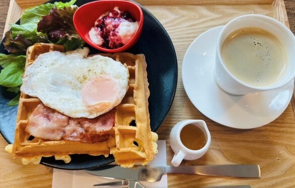 【千両まんじゅう本店】 ” ワッフルモーニング ”  引換券を5名様にプレゼント！