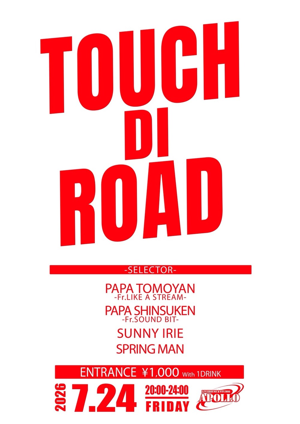 TOUCH DI ROAD