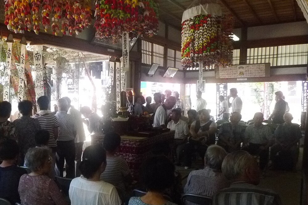 盆供養祭（山門大施餓鬼会)