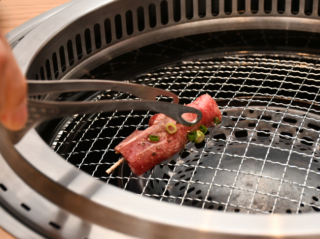 アリラン飯店・焼き網1