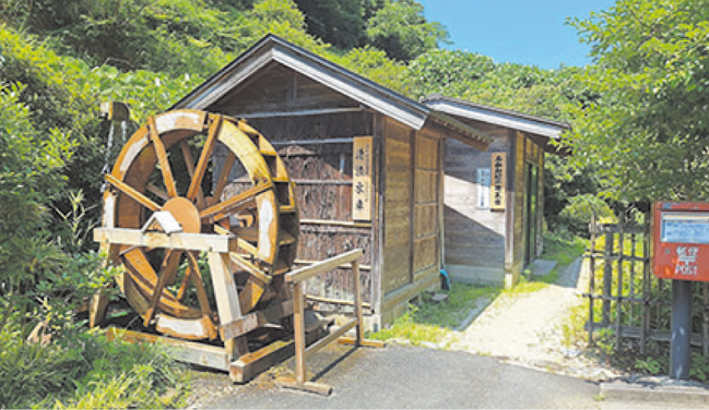 山陰温泉めぐり特集-ふかたに荘水車